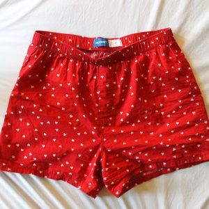 Old Navy Soft-Washed Boxer Shorts, Hearts, Medium